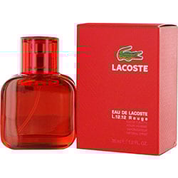 Lacoste Eau De Lacoste L.12.12 Rouge By Lacoste Energetic Edt Spray 1 Oz