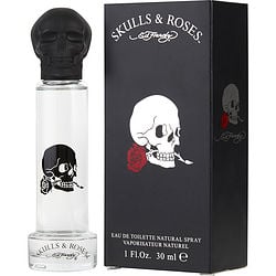 Ed Hardy Skulls & Roses By Christian Audigier Edt Spray 1 Oz