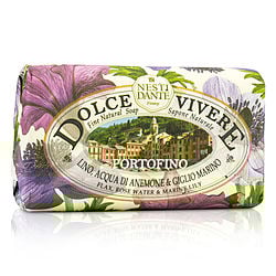Dolce Vivere Fine Natural Soap - Portofino - Flax, Rose Water & Marine Lily --250g/8.8oz