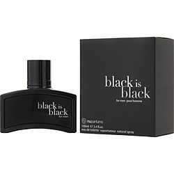 Black Is Black By Nuparfums Edt Spray 3.4 Oz