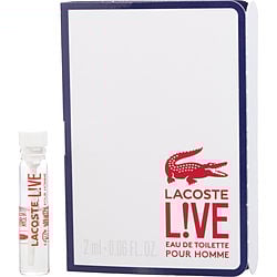Lacoste Live By Lacoste Edt Vial On Card