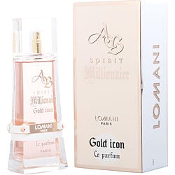 Ab Spirit Millionaire Gold Icon By Lomani Eau De Parfum Spray 3.3 Oz