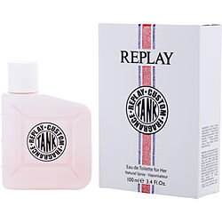 Replay Tank Custom By Replay Edt Spray 3.4 Oz