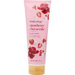 Bodycology Strawberry Cheesecake By Bodycology Body Cream 8 Oz