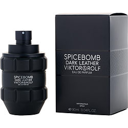 Spicebomb Dark Leather By Viktor & Rolf Eau De Parfum Spray 3 Oz