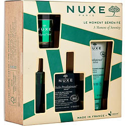 A Moment Of Serenity Set: Huile Prodigieuse Neroli 100ml + Prodigieux Neroli Le Parfum 15ml + Prodigieux Neroli Relaxing Shower Gel + Prodigieux Neroli Candle 70g --4pcs