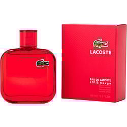 Lacoste Eau De Lacoste L.12.12 Rouge By Lacoste Edt Spray 3.3 Oz