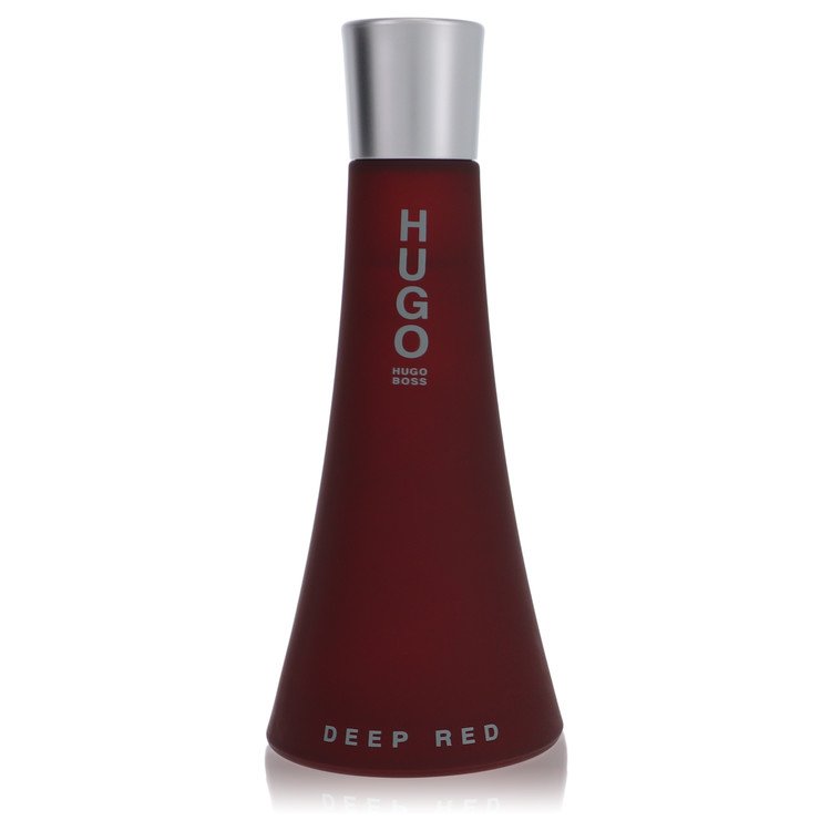 hugo DEEP RED by Hugo Boss Eau De Parfum Spray (unboxed) 3 oz for Women