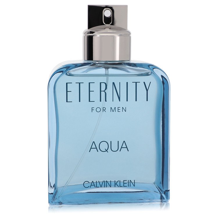 Eternity Aqua by Calvin Klein Eau De Toilette Spray (unboxed) 6.7 oz for Men