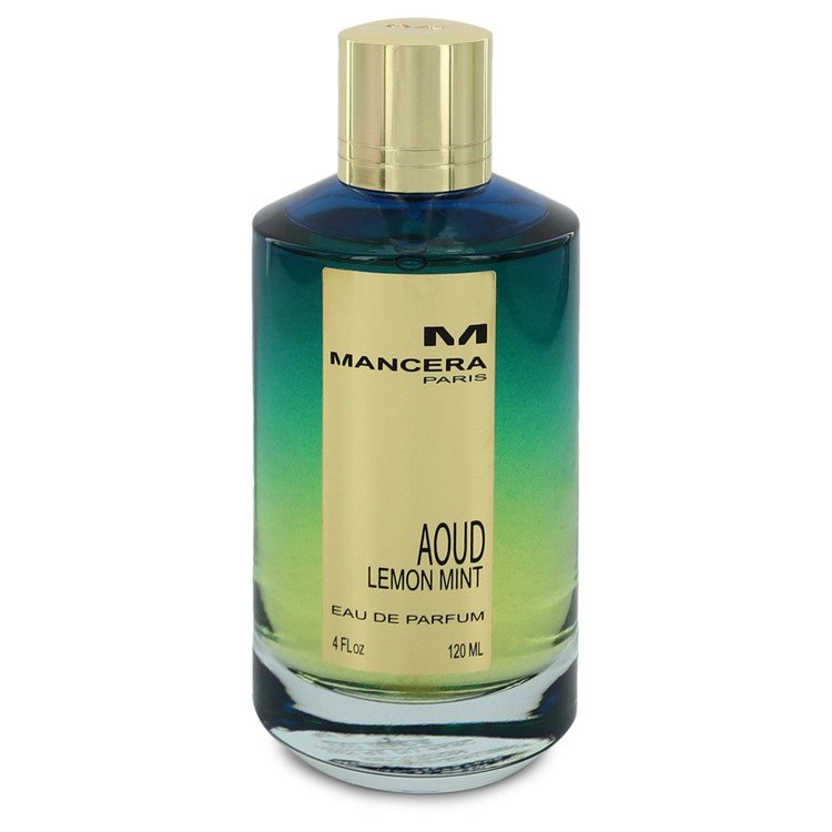 Mancera Aoud Lemon Mint by Mancera Eau De Parfum Spray (Unisex unboxed) 4 oz for Women
