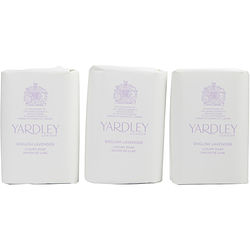 Yardley English Lavender By Yardley Luxury Soaps 3x3.5 Oz Each