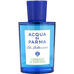 Acqua Di Parma Blue Mediterraneo Cipresso Di Toscana By Acqua Di Parma Edt Spray 5 Oz *tester