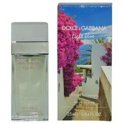 D & G Light Blue Escape To Panarea By Dolce & Gabbana Edt Spray 0.85 Oz (limited Edition)