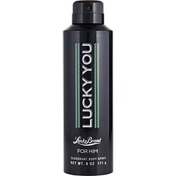 Lucky You By Lucky Brand Deodorant Body Spray 6 Oz