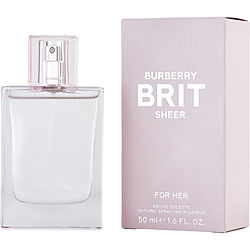 Burberry Brit Sheer By Burberry Edt Spray 1.6 Oz (new Packaging)