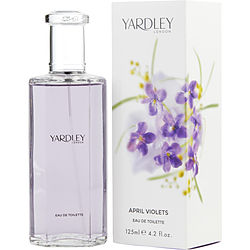 Yardley April Violets By Yardley Edt Spray 4.2 Oz (new Packaging)