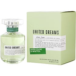 Benetton United Dreams Live Free By Benetton Edt Spray 2.7 Oz