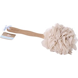 Spa Accessories Net Sponge Stick (beech Wood) - Beige By Spa Accessories