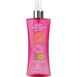 Body Fantasies Pink Vanilla Kiss Fantasy By Body Fantasies Body Spray 8 Oz