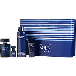 Perry Ellis Gift Set Perry Ellis Aqua Extreme By Perry Ellis