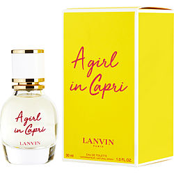 A Girl In Capri By Lanvin Edt Spray 1 Oz