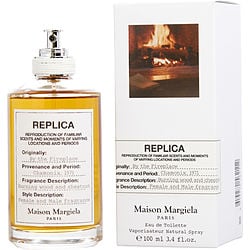 Replica By The Fireplace By Maison Margiela Edt Refillable Spray 3.4 Oz