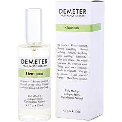 Demeter Geranium By Demeter Cologne Spray 4 Oz