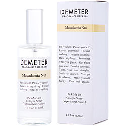 Demeter Macadamia Nut By Demeter Cologne Spray 4 Oz