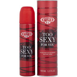 Cuba Too Sexy For You By Cuba Eau De Parfum Spray 3.3 Oz