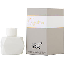 Mont Blanc Signature By Mont Blanc Eau De Parfum 0.15 Oz Mini