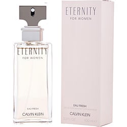 Eternity Eau Fresh By Calvin Klein Eau De Parfum Spray 3.3 Oz