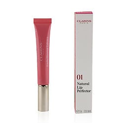 Clarins Natural Lip Perfector - # 01 Rose Shimmer  --12ml/0.35oz By Clarins