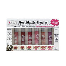 Thebalm Meet Matt(e) Hughes 6 Mini Long Lasting Liquid Lipsticks Kit - Vol. 3  --6x1.2ml/0.04oz By Thebalm