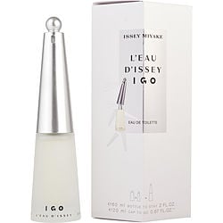 L'eau D'issey By Issey Miyake I Go Edt Spray 2 Oz (bottle) & Edt Travel Spray 0.67 Oz (cap)