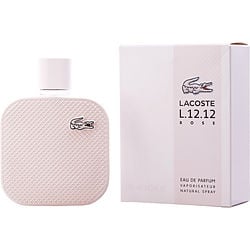 Lacoste L.12.12 Rose By Lacoste Eau De Parfum Spray 3.4 Oz