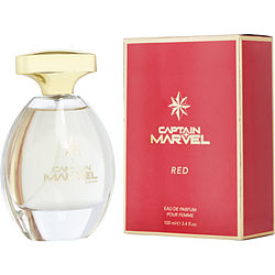 Captain Marvel Red By Marvel Eau De Parfum Spray 3.4 Oz