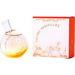 Eau Des Merveilles By Hermes Edt Refillable Spray 1 Oz
