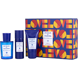 Acqua Di Parma Gift Set Acqua Di Parma Blue Mediterraneo Mirto Di Panarea By Acqua Di Parma