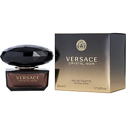 Versace Crystal Noir By Gianni Versace Edt Spray 1.7 Oz (new Packaging)