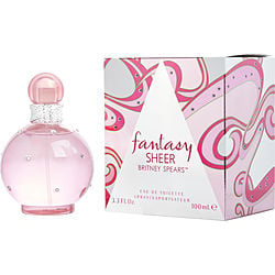 Fantasy Sheer Britney Spears By Britney Spears Edt Spray 3.4 Oz