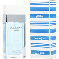 D & G Light Blue Italian Love By Dolce & Gabbana Edt Spray 1.7 Oz