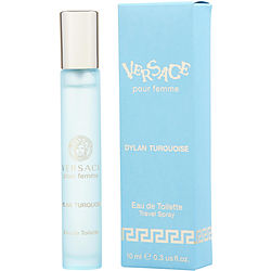 Versace Dylan Turquoise By Gianni Versace Edt Spray 0.34 Oz Mini