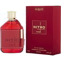 Nitro Red Pour Homme By Dumont Paris Eau De Parfum Spray 3.4 Oz