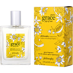 Philosophy Pure Grace Pop Of Sun By Philosophy Edt Spray 4 Oz