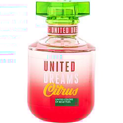 Benetton United Dreams Citrus By Benetton Edt Spray 2.7 Oz *tester