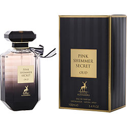 Maison Alhambra Pink Shimmer Secret Oud By Maison Alhambra Eau De Parfum Spray 3.4 Oz