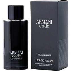Armani Code By Giorgio Armani Eau De Parfum Spray Refillable 4.2 Oz