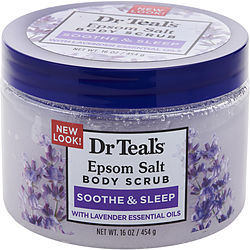 Epsom Salt Body Scrub - Exfoliate & Renew With Lavender --454g/16oz