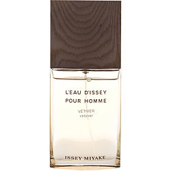 L'eau D'issey Pour Homme Vetiver By Issey Miyake Edt Intense Spray 3.4 Oz *tester