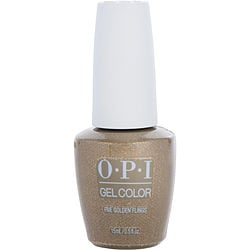 Opi Gel Color Soak-off Gel Lacquer - Five Golden Flings --0.5oz By Opi